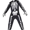 Fun Shack Skeleton Onesie Mens Costume>Men Men's Costumes