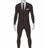 Morph Costumes Slenderman Business Suit Morphsuit Mens Costume>Men Men's Costumes