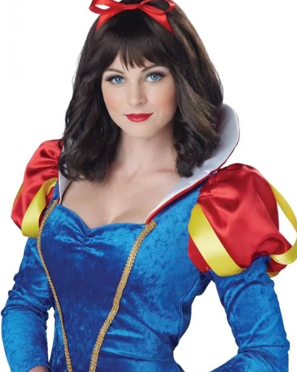 California Costumes Snow White Black Wig> Halloween Wigs