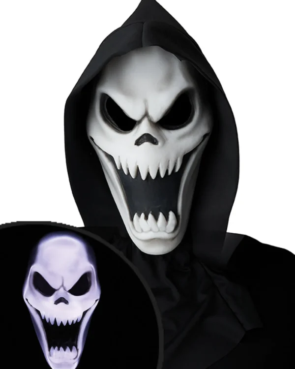 California Costumes Spectre Ghost Light Up Mask> Halloween Masks