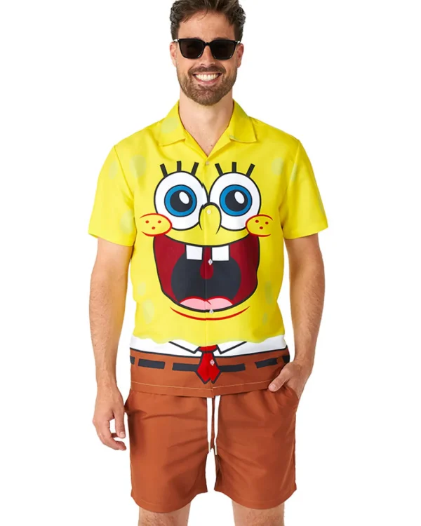 Opposuits Spongebob Mens Suitmeister Swim Suit Combo> Opposuits