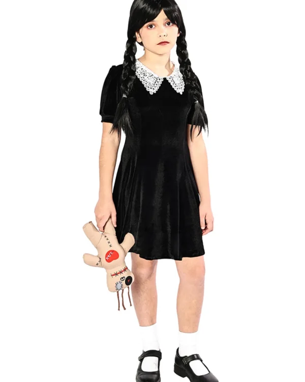 * Spooky Goth Girl Deluxe Kids Costume>Kids Kids Costumes