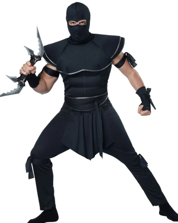 California Costumes Stealthy Ninja Mens Costume>Men Men's Costumes