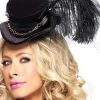 Leg Avenue Steampunk Velvet Womens Top Hat> Halloween Accessories