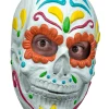 Ghoulish Productions Sugar Skull Deluxe Mask> Halloween Masks