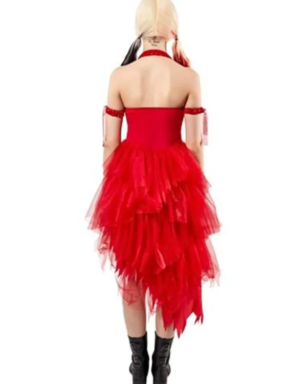 Rubies Suicide Squad Harley Quinn Red Dress Womens Costume> Horror Movies