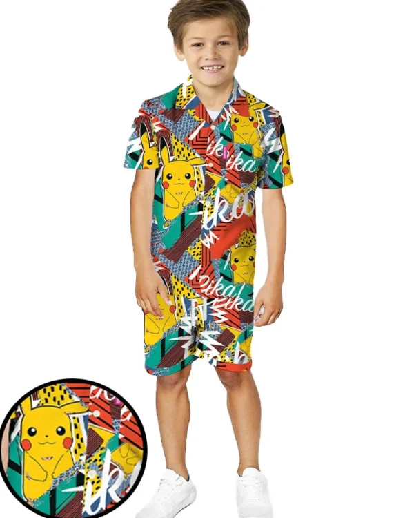 Opposuits Summer Pokemon Pikachu Opposuit Boys Swim Suit> Opposuits