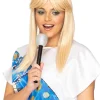 * The Anna Deluxe Long Blonde 1970S Wig> Halloween Wigs