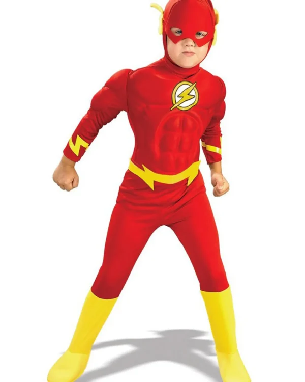 Rubies The Flash Muscle Chest Boys Toddler Costume>Kids Kids Costumes