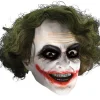 Rubies The Joker Adult Three Quarter Mask With Hair> Halloween Masks