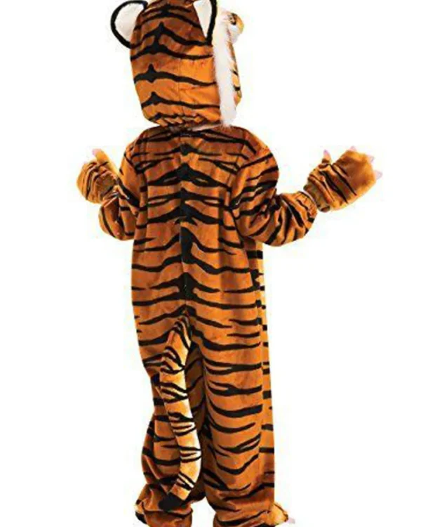 Rubies Tiger Jumpsuit Deluxe Toddler Costume>Kids Kids Costumes