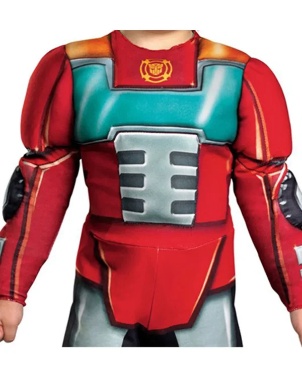 Disguise Transformers Heatwave Rescue Bot Muscle Toddler Costume>Kids Kids Costumes