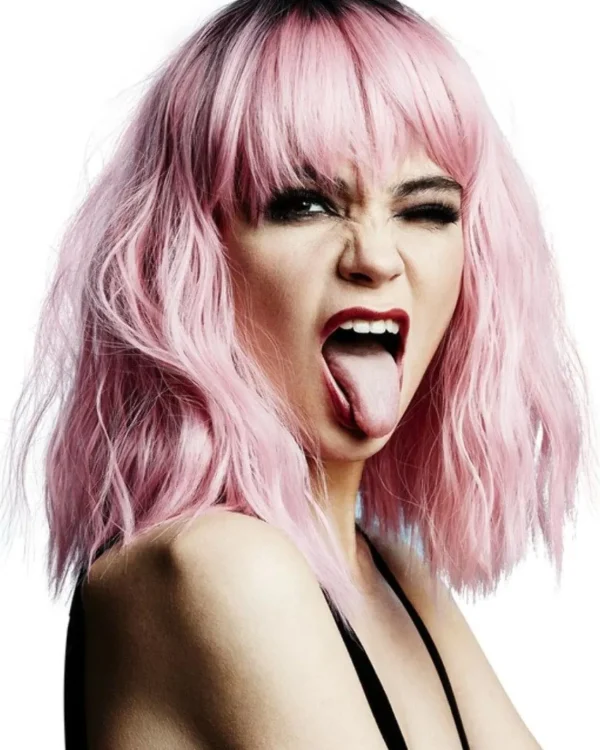 Smiffys Trash Goddess Pink Wig> Halloween Wigs