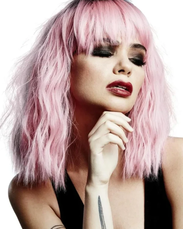Smiffys Trash Goddess Pink Wig> Halloween Wigs