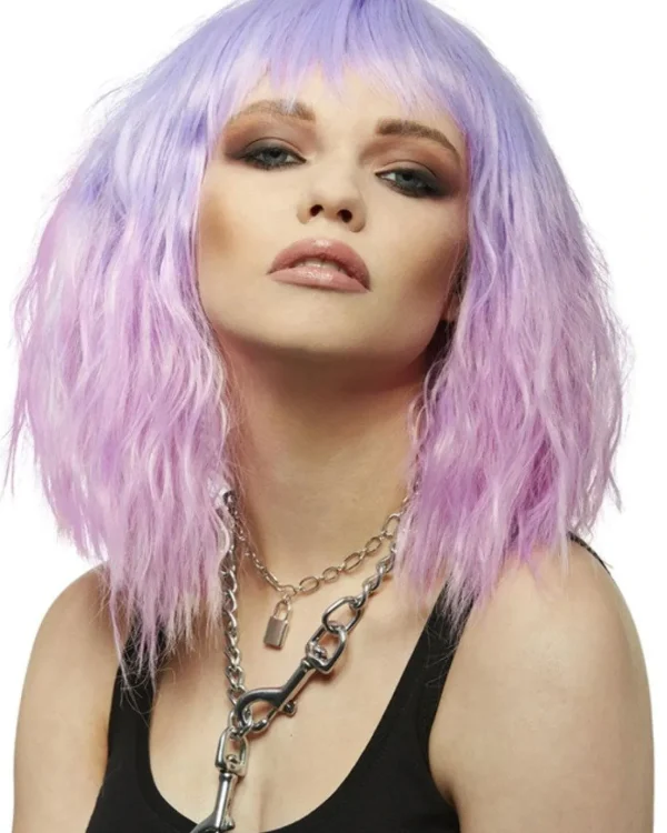 Smiffys Trash Goddess Purple Wig> Halloween Wigs