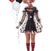 California Costumes Twisted Clown Womens Costume>Women Women's Costumes