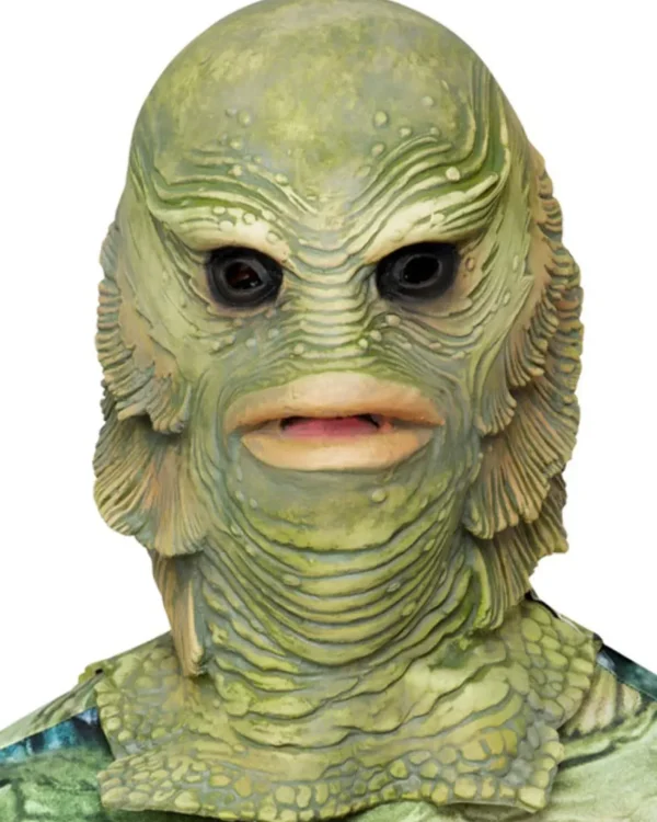 Smiffys Universal Studios Monsters Creature From The Black Lagoon Deluxe Mask> Halloween Masks