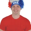 Beistle Usa Wig With Sweatband> Halloween Wigs