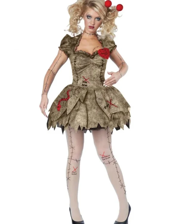 California Costumes Voodoo Dolly Womens Costume>Women Women's Costumes