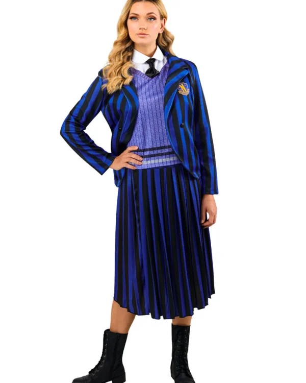 Rubies Wednesday Nevermore Academy Blue Enid Deluxe Womens Costume>Women Women's Costumes