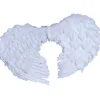 Sweidas White Feather Small Angel Wings> Halloween Accessories