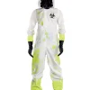 Amscan AU White Hazmat Suit Boys Costume> Zombie Apocolypse