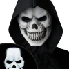 California Costumes White Skull Light Up Mask> Halloween Masks