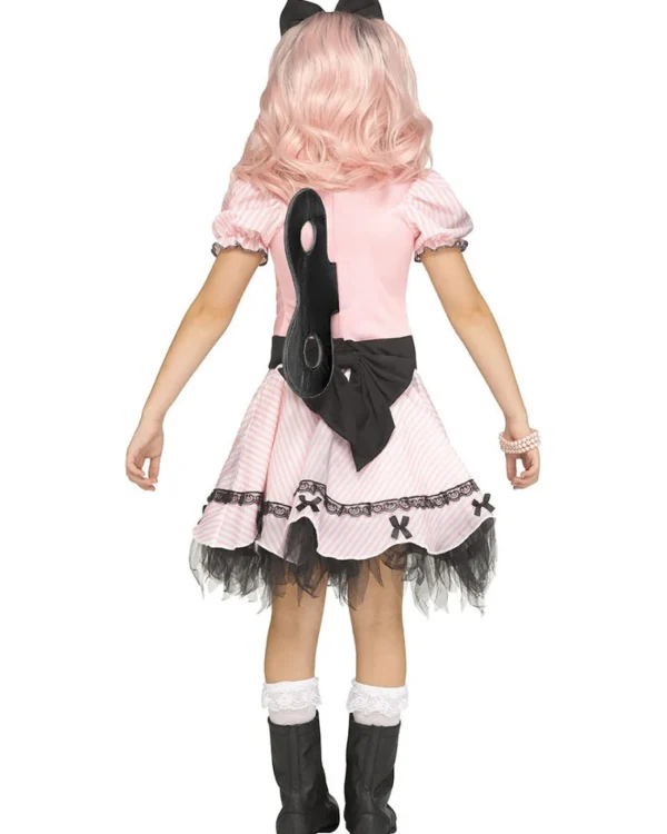 Fun World Wicked Wind Up Doll Kids Costume>Kids Kids Costumes