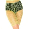 Leg Avenue Yellow Industrial Net Biker Shorts> Halloween Hosiery