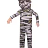 Amscan AU Zombie Mummy Big Head Boys Costume>Kids Kids Costumes