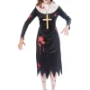 Amscan AU Zombie Nun Womens Costume>Women Women's Costumes