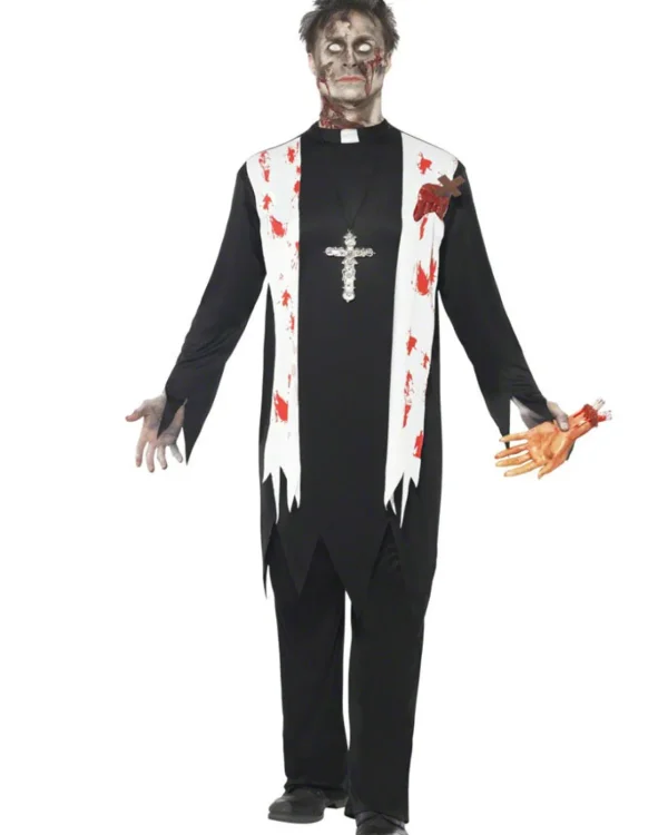 Smiffys Zombie Priest Mens Costume>Men Men's Costumes