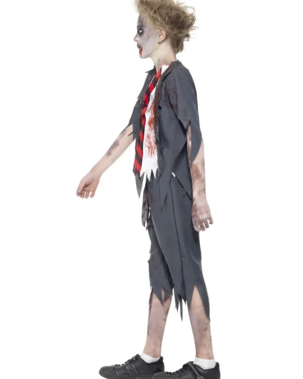 Smiffys Zombie School Boy Boys Costume>Kids Kids Costumes