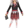 Fun World Zombie Schoolgirl Girls Costume>Kids Kids Costumes